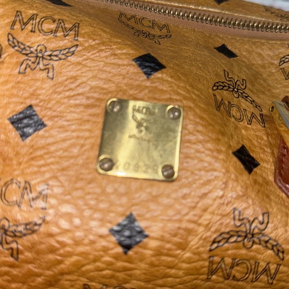 Womens MCM boston brown style bag style 2092D - Picture 5 of 13